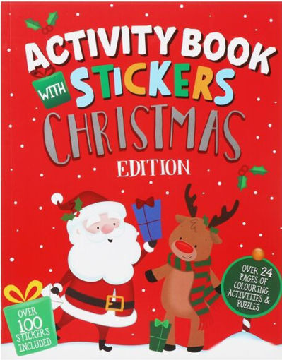 Picture of CHRISTMAS STICKER ACTIVITY BOOK